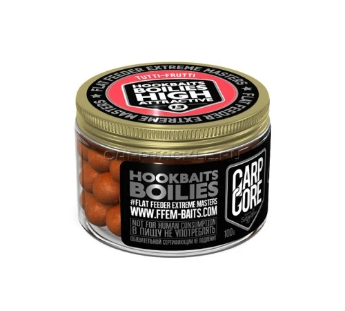 Бойлы тонущие FFEM Hookbaits Boilies Tutti-Frutti 13mm 100гр