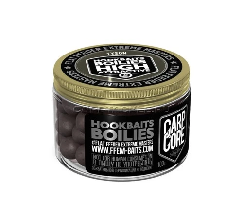 Бойлы тонущие FFEM Hookbaits Boilies Tyson 13mm 100гр