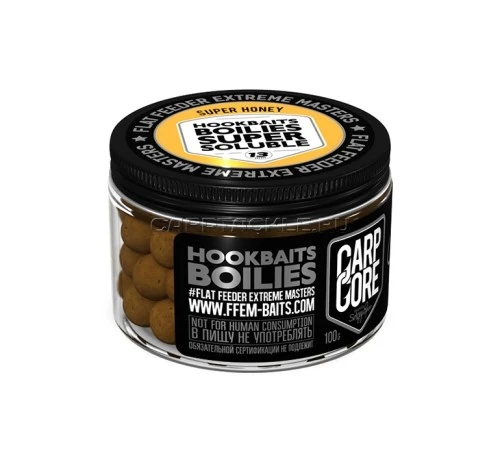 Бойлы растворимые FFEM Super Soluble Boilies Super Honey 13mm 100ГР