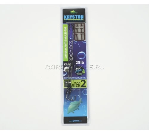 Готовые поводки Kryston Super Mantis Multi-Rig