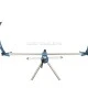 Род-под на четыре удилища Meccanica Vadese Technick 4 Rods Steel / Blue