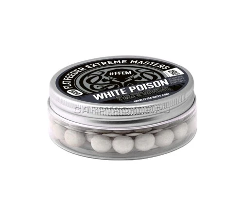 Плавающие бойлы 10мм FFEM Pop-Up White Poison 10mm