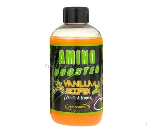 Амино-бустер Fun Fishing Vanilla & Scopex 200ml Ваниль и Скопекс