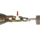 Клипса-застежка для грузил Gardner DROP OUT CHOD SAFETY CLIPS (12шт) NEW
