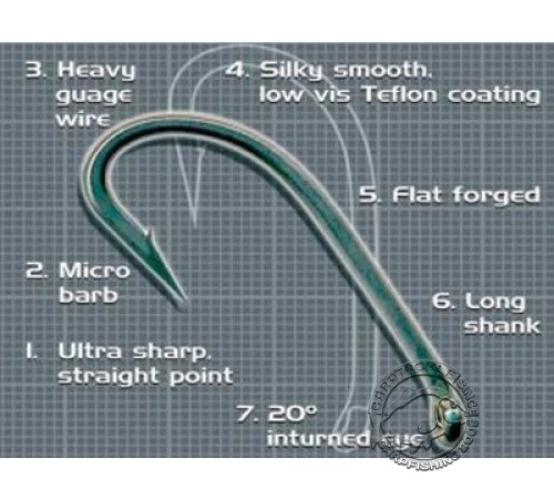 Крючки карповые Korda Long Shank X