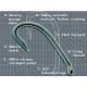 Крючки карповые Korda Long Shank X