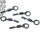 Вертлюг с кольцом и быстросъемом Gardner Covert Flexi-Ring Kwik Lok Swivels